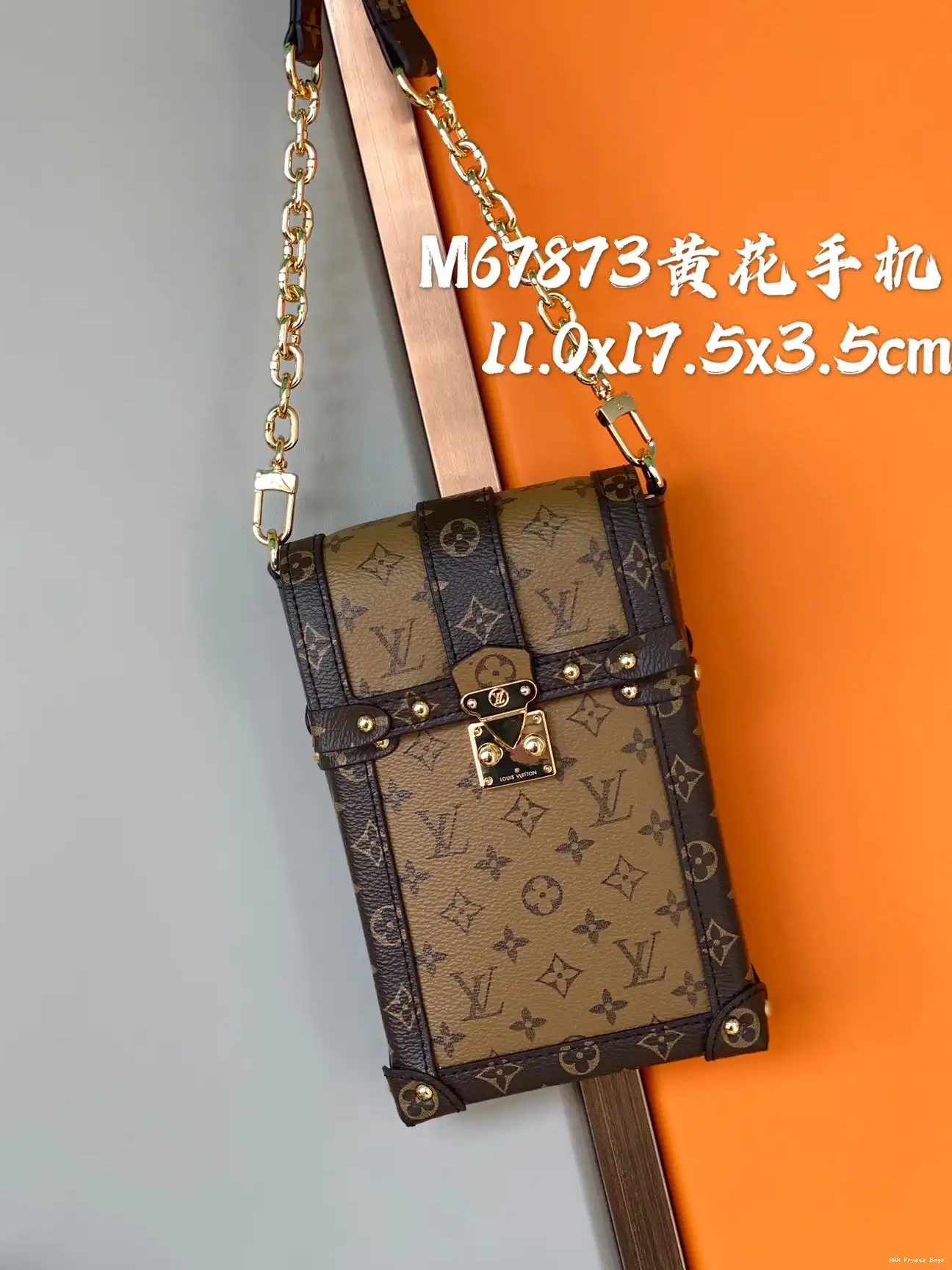 AAA Replica Ru VERTICAL POCHETTE LOUIS TRUNK VUITTON 0613